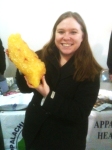 The fat mold I'm holding represents 10 lbs.